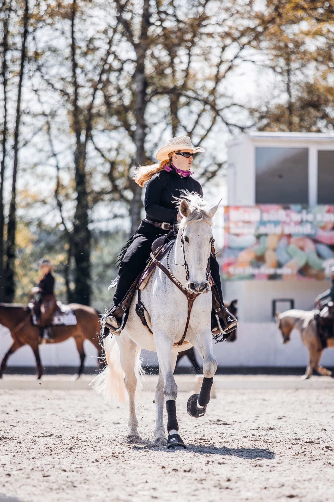 Monique und Manolito in der Disziplin Ranch Riding